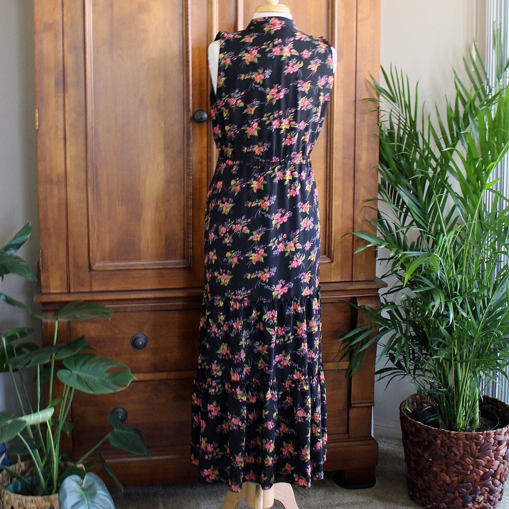 NWT Le Gali Tiered Skirt Maxi Dress Size US M - Picture 6 of 9